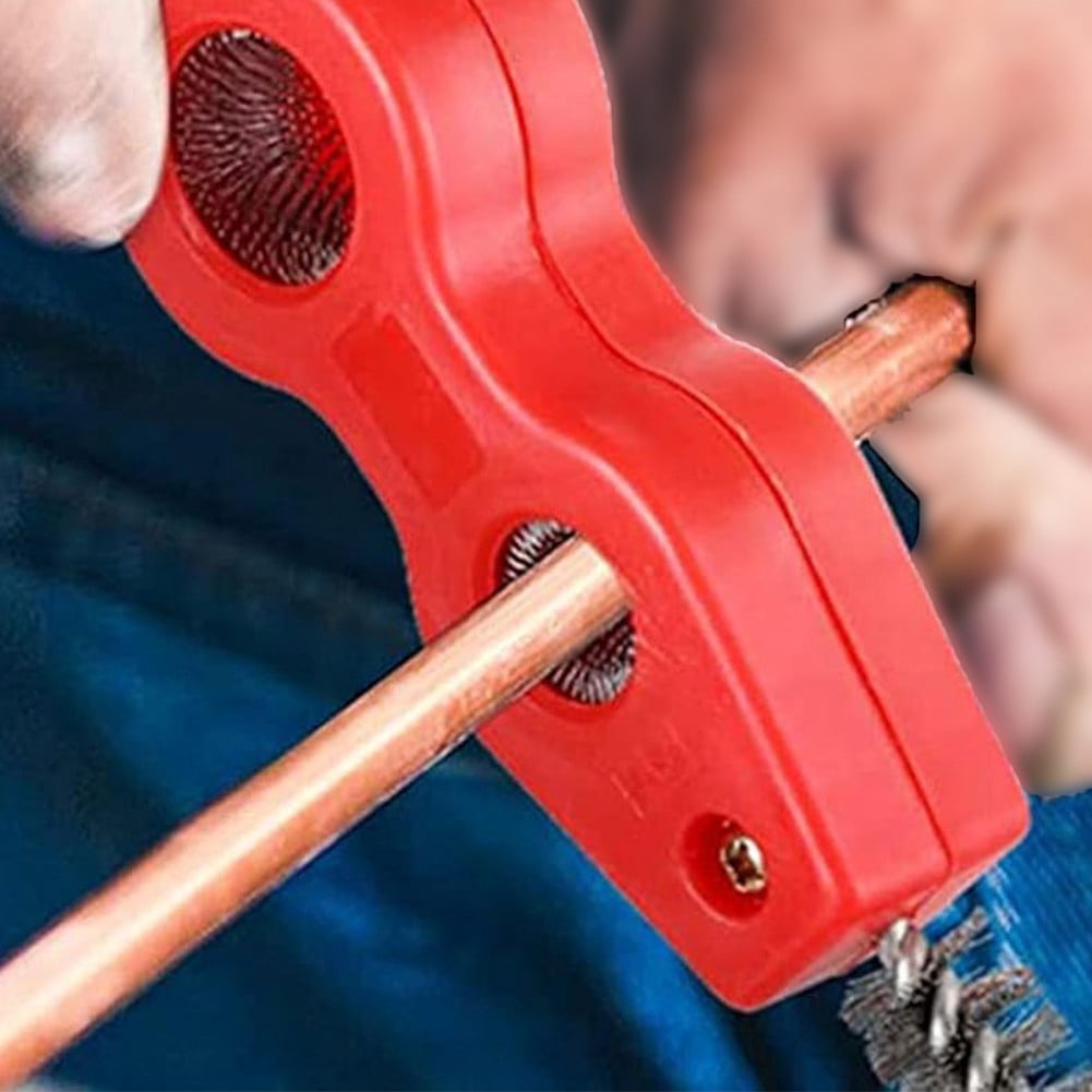 15Mm/22Mm Metal Pipe Cleaning Brush Metal Drill Tube Cleaning Brush Cleaning Tool for Cleaning and Preparing Copper 22Mm Fangkenuo