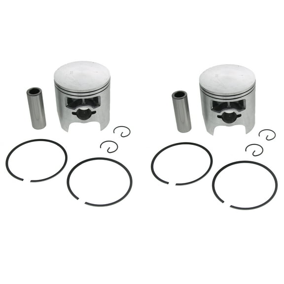 1995 1996 1998 Yamaha VK540 II -  0.10" Piston Kit x2 Snowmobile Race-Driven