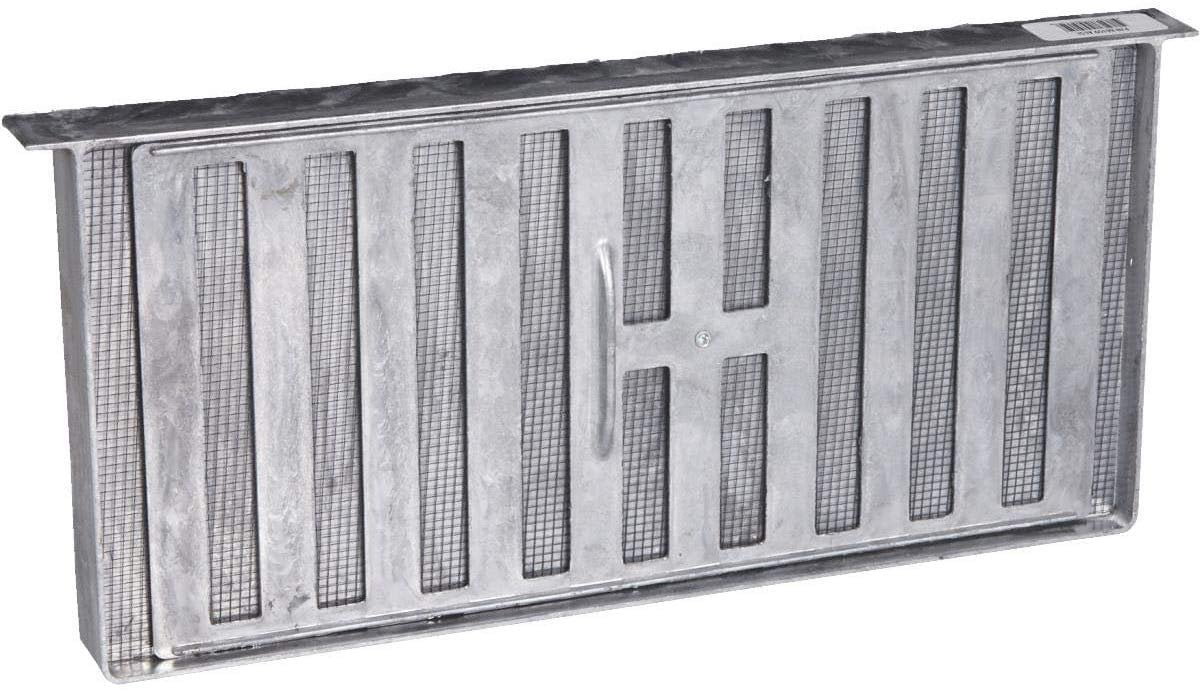 Air Vent Inc Foundation Vent 16" X 8" 45 Sq. In. Free Area, Aluminum