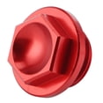 thumbnail image 2 of Tapón de llenado de aceite, tapa atornillada para tanque de gasolina, aluminio CNC, apto para Honda CR125R/CR250R/CR480R (rojo) Jadeshay A, 2 of 8