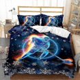 thumbnail image 1 of v5417 Bed Sheets Ice Hockey Sport Snowflake Duvet Cover Cover Pillowcase Bedding Set New Bed Sheets IU5417 26s, 1 of 4