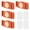 Orange, variant on Boovnll Tool Kit, 4 Pack Kitchen Appliance Cord Wraps, Appliance Cord, Small Appliance Cord, Cord Storage for Cord Organization, Tool Set, Home Essentials, Household Essentials