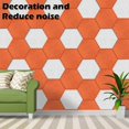 thumbnail image 2 of 6 Pack Hexagon Acoustic Panels Sound Proof Padding Beveled Edge Sound Panels for Recording Studio Of, 2 of 5