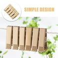 thumbnail image 2 of HLONK 10 Pcs Drying Clip Windproof Clips Windproof Metal Quilt Clothes Pins Golden, 2 of 6