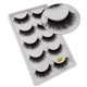 thumbnail image 5 of 5 pares de pestañas postizas gruesas de fibra química hechas a mano pestañas postizas (G601) Ndcxsfigh  Nuevos Originales, 5 of 6