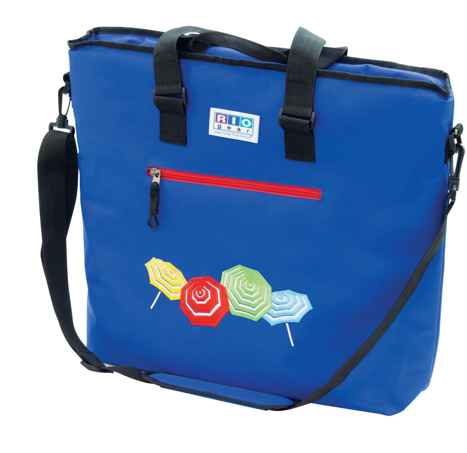 RIO Gear Glacière Deluxe,Ouvre-bouteilles, bleue