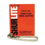 Shurlite® Spark Lighter, Three-Flint Lighter with Attached Flints