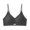 Black, variant on Seamless Bras for Women Wireless Smoothing Cutout Bralettes No Underwire Spaghetti Straps Everyday Bras,M,Khaki