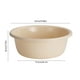 thumbnail image 3 of Lavabo Cuadrado de Plástico Grueso, Grande, 23 X 15 X 8 Cm | Tina Multiusos Duradera, Apta para Uso Alimentario, para Lavar Ropa, Pies y Verduras | Uso En Dormitorios, Cocinas y Baños, 3 of 6