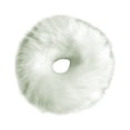 thumbnail image 1 of MasteelfCA 10 Pcs Corde à Cheveux en Fausse Fourrure avec Pompon, Élastiques pour Queue de Cheval (Blanc), 1 of 7