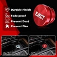 thumbnail image 3 of Methold 2x Car Cigarette Lighter Cover Aluminium Button EJECT Dustproof MISSILE Plugs Plug FIRE Power 12V Source for Vehicles Boats Cars Teléfono y Comunicación Tipo5, 3 of 6