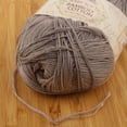 thumbnail image 3 of JubileeYarn Baby Soft Bamboo Cotton Yarn - 50g/Skein - Smoky Sky - 4 Skeins, 3 of 7