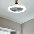 thumbnail image 5 of Gnmfd Ceiling Fan with Lights Enclosed Low Profile Fan Light Semi Flush Mount, Hidden LED Fan Light Fixture, Quiet Motor Energy Saving Eye Friendly for Bedroom Living Room Home, 5 of 8