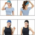 thumbnail image 2 of Yoyauz Women's Sports Headbands, Yoga Headbands, Elastic Cotton Sweatbands, Suitable For Running, Hiking, Cycling, Exercising, 2 of 6
