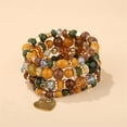 thumbnail image 2 of Bracelets for Women Girls Stackable Bead Mens Stretch Multilayer Set Multicolor Jewelry Bracelet Gifts Valentine's Day Gifts Clearance, 2 of 7