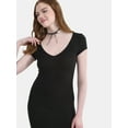 thumbnail image 2 of No Boundaries Maxi Dress with Cap Sleeves, Women's XXS-XXL, 2 of 4