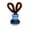 Blue, variant on WKSCLPAI Button Bunny DIY Kit – Twist Bread & Pop Rocks Themed Craft Set, Easter Family Activity for Home Use Only