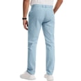 thumbnail image 4 of Rexolia Men's Golf Pants Stretch Quick Dry Lightweight Work Dress Pants with Pockets Light Blue L, 4 of 8