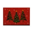 thumbnail image 2 of Bzdzmqm under $5 Christmas Doormat, Christmas Themed Decorative Floor Mat, Stain Resistant Bathroom Kitchen Rug, Sturdy Easy to Clean Door Mat, Festive Holiday Home Decor, 2 of 6