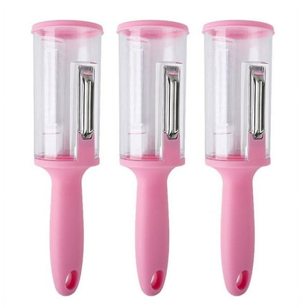 Multifunctional Peeler, Kitchen Vegetable Peeler, Potato Peeler, Vegetable Peeler, Fish Scale Remover Pink