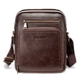 thumbnail image 1 of Sac à Bandoulière pour Homme Vintage Grande Capacité Sac à Main Bandoulière Sac Cartable, 1 of 10