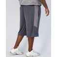 thumbnail image 3 of Real Essentials Men's Big & Tall 3-Pack Dry Fit & Mesh Active Athletic Perfomance Shorts (3X-5X), 3 of 4