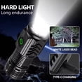 thumbnail image 3 of Super Bright LED Flashlight Torch Rechargeable Zoom USB MINI Fishing Lantern Powerful 3 Lighting Mode Outdoors Camping Lamp, 3 of 9