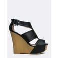 thumbnail image 2 of Qupid Kendall-18 - Black PU 5.5, 2 of 5