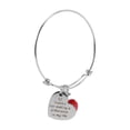 thumbnail image 3 of MasteelfCA Adjustable Bracelet Engraved Message Bracelet Teacher Appreciation Bangle Gift, 3 of 7