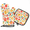 Multicolor 3, variant on CURLYOOT Various Fruit Oven Mitts and Pot Holders 2 pcs Set, Decorative Kitchen Gloves Hot Pads Banana Apple Orange Washable Oven Glove for Cooking Baking