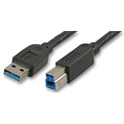 AKASA - USB 3.0 A Male to B Male Lead, 1.5m Black