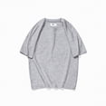 thumbnail image 2 of NIEWTR Boys Short Sleeve Shirts Kids Summer Crewneck T-Shirts Casual Tops Tees（Grey,8-9), 2 of 4