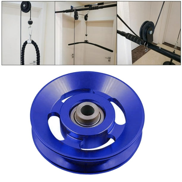 Rodamiento Polea Rueda Cable Equipo de gimnasia Pieza de repuesto Puerta de 88 mm shamjiam Polea para equipos de fitness