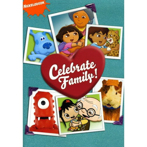 Nickelodeon Celebrate Family Dvd Walmart Com