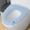 Blue, variant on Household Toilet Seat Cover, Four Seasons Use, Thickened with Handle, Winter Warm, Knitted Washable, High Elasticity, Fits Round Rectangular Seats, Easy to Install