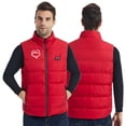thumbnail image 2 of Black and Friday Deals 2023 Cotonie Heated Jackets for Men & Women Outdoor Warm Clothing Heated for Riding Skiing Fishing Heated Hoodie for Winter (No Battery Pack),Red,XL, 2 of 3