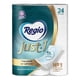 thumbnail image 1 of Regio Just 1 Papel Higi&eacute;nico, Con Hojas Cu&aacute;druples 50% Mas Gruesas, Centro Suave, 24 Rollos, 1 of 7