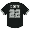 thumbnail image 2 of Men's Mitchell & Ness Emmitt Smith Black Dallas Cowboys Retired Player Name & Number Mesh Top, 2 of 3