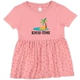 thumbnail image 3 of Inktastic Kauai Time Hawaii Island Girls Baby Dress, 3 of 5