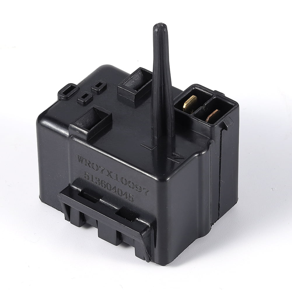 WR07X10097 Refrigerator Compressor Relay Overload Starter Replaces