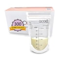 thumbnail image 1 of Pack de 300 Bolsas de Almacenamiento de Leche Materna Jumbo, preesterilizadas, sin BPA, a prueba de, 1 of 9