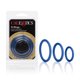thumbnail image 1 of Anillo de tres anillos California Exotics, azul, 1 of 1