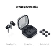Samsung Galaxy Buds4 Pro Bluetooth Headphones and Charging Case, Black
