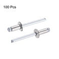 thumbnail image 4 of Unique Bargains 5mm Diameter 10mm  Length 304 Stainless Steel Blind Rivets 100 Pack, 4 of 4