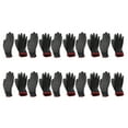 thumbnail image 2 of Guante de nailon Jadeshay 10 pares guantes antiestáticos PU Negro, 2 of 8