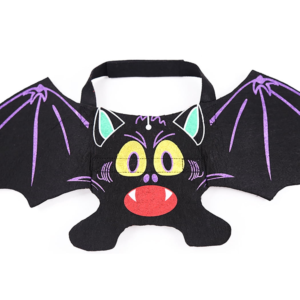 Ailes De Chauve-souris Pour Chien Ou Chat - Costume D'Halloween Léger En Feutre, Tailles S/M/L - 10