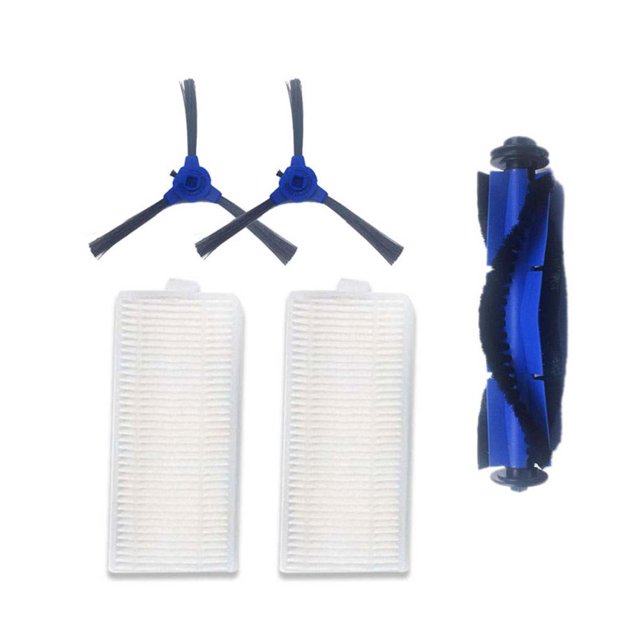 Naiovety Reemplazo para Eufy RoboVac 11S RoboVac 30 RoboVac 30C, filtro de cepillo rodante, juego de cepillo lateral, piezas de filtro de cepillo para Electrodomésticos tres,160*40*40mm 130*130*10mm Naiovety JJ23663-03