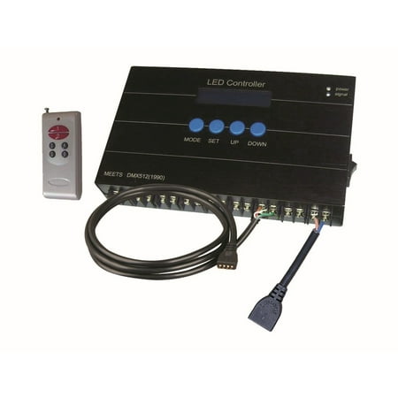 -Digital Rainbow Star Dmx Controller In Style-4.5 Inches Wide By 1.5 Inches High Black Finish Maxim Lighting 53388