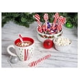 thumbnail image 2 of BCL (216ct) Peppermint SLIGHTLY BROKEN SPOONS (36 Boxes of 6 packs each spoon ) Edible Candy Cane Perfect for Hot Chocolate Goody Bag Filler 1 Box of Swiss Miss Marshmallow & CUSTOM Storage Carrier, 2 of 5