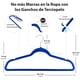 thumbnail image 2 of MAGMALIFE 50 Ganchos para Ropa de Terciopelo, Gancho Plateado Giratorio de 360 Grados, Adecuado para Todo Tipo de Ropa, Antideslizante, 2 of 5